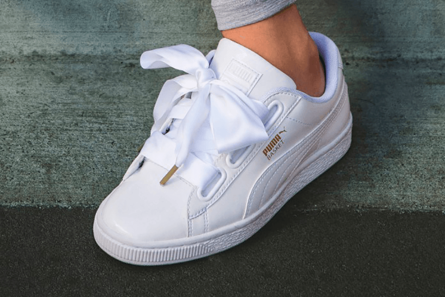 puma basket heart white usa